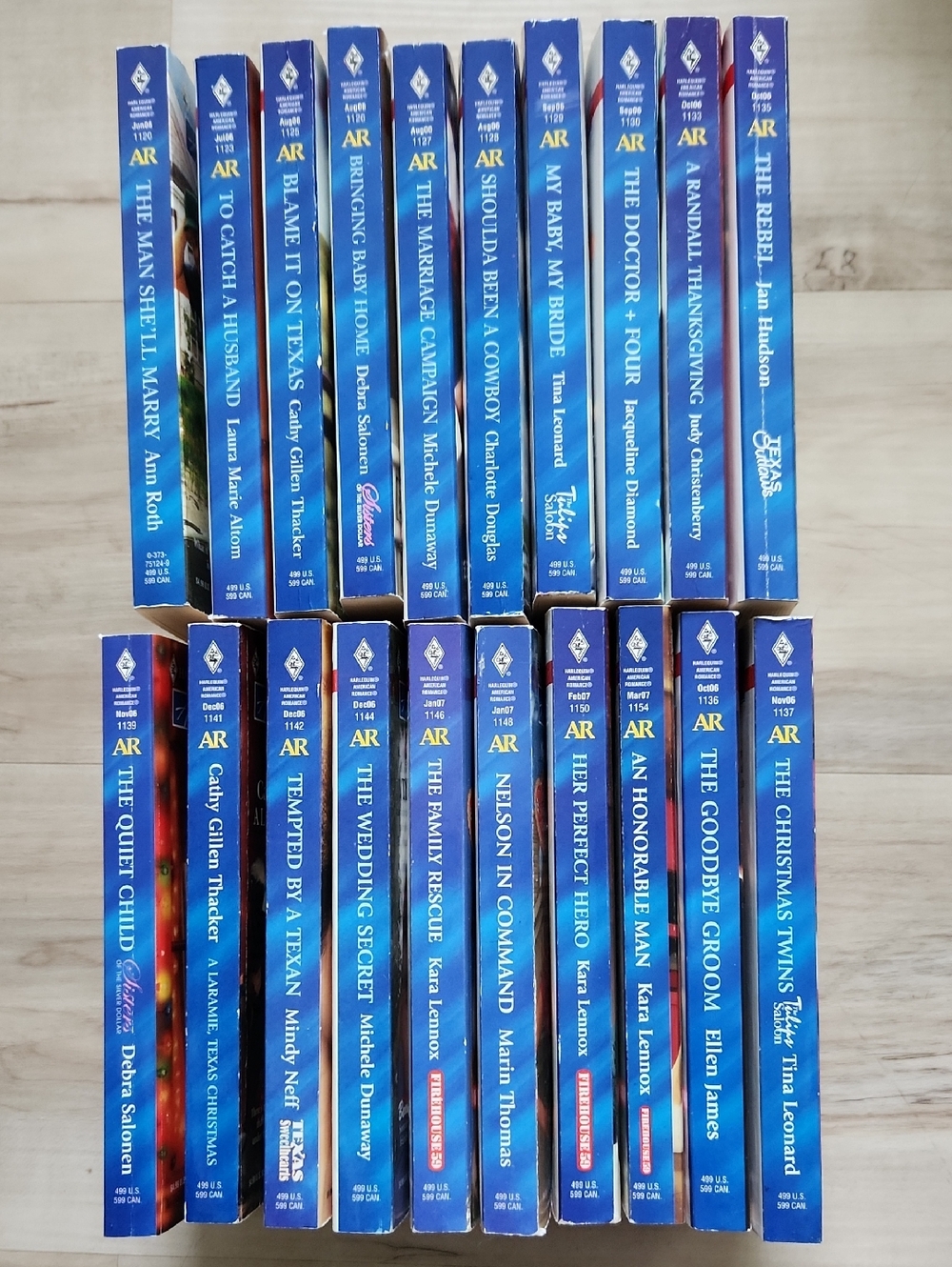 Harlequin American Romance Paperback Books Lot of 20